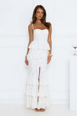 Secret Grove Maxi Dress White